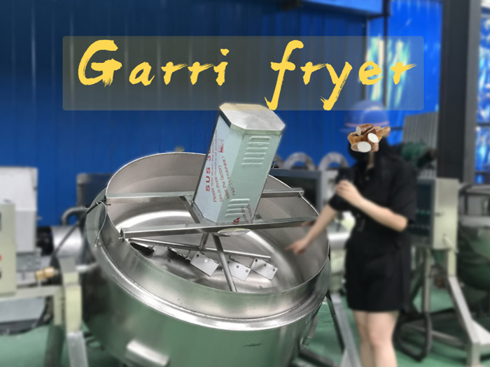 drying machine for garri