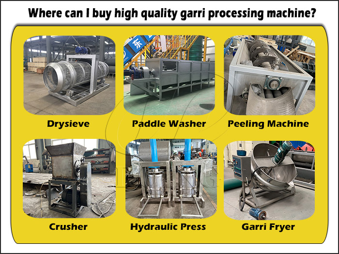 Where can I buy high quality garri processing machine?