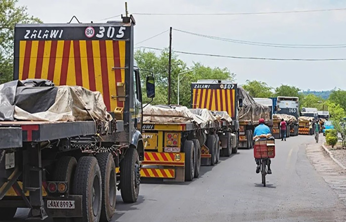 transporting goods in africa