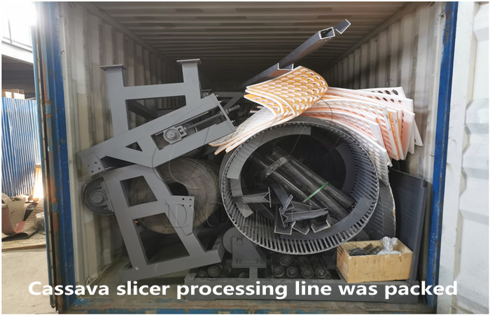 cassava slicer processing machine