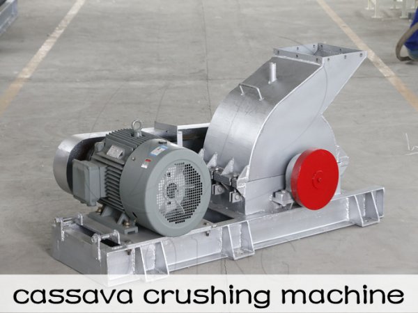 A 1ton/h tapioca hammer crushing machine was purchased by Côte d'Ivoire client