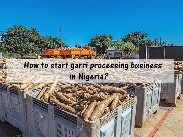 How to start garri processing b