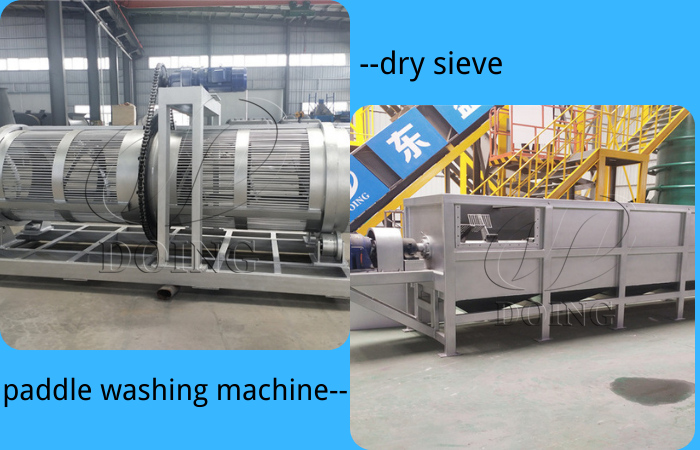 cassava washing machine