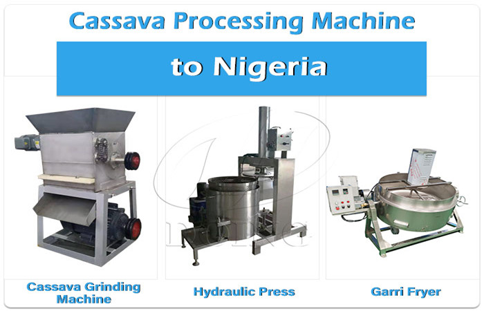 cassava garri processing machine