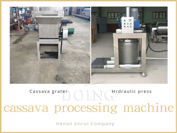 Burundi customer successfully ordered cassava processing machine from Henan Jinrui