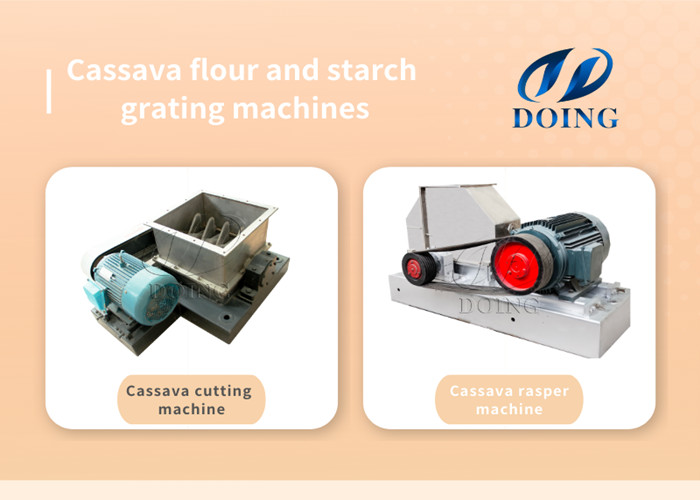 cassava flour and starch grating machine cutting and rasper