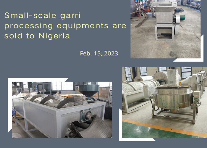 small scale garri processing equipments