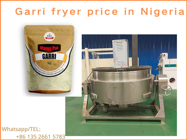 Garri fryer machine price in Nigeria