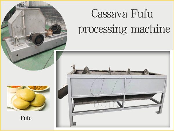Cassava Fufu processing machine
