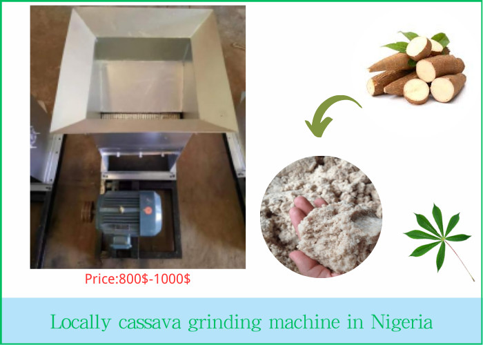 locally cassava grinding machine
