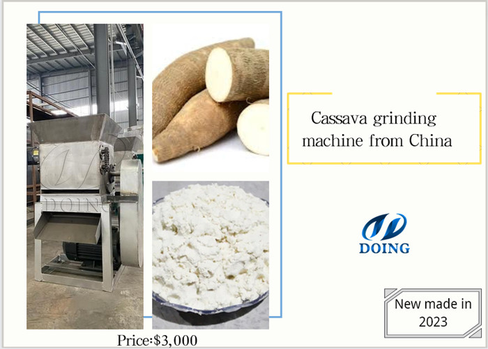 cassava grating machine