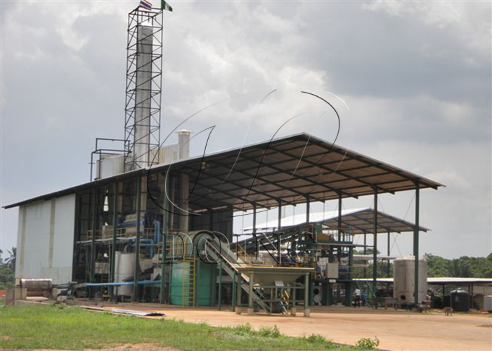 Complete cassava flour factory