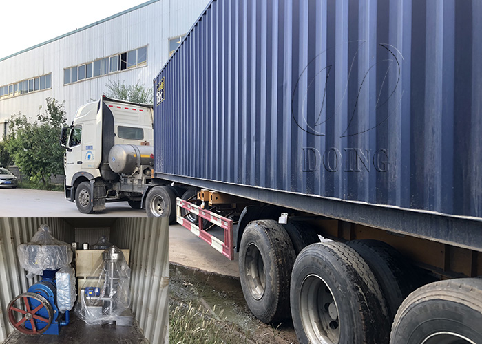 cassava flour processing machine ready for shipping to ghana