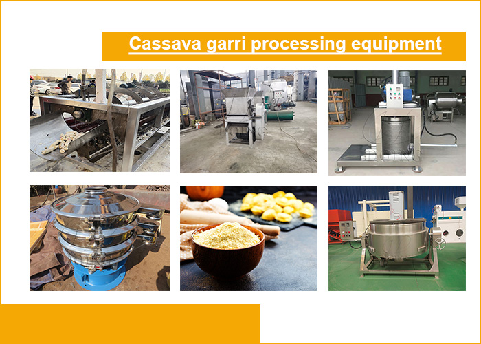 cassava garri processing equipment