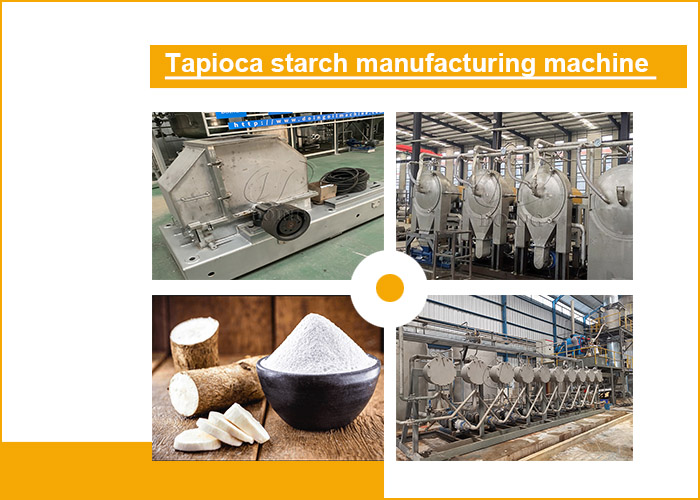 tapioca starch manufacturing machine