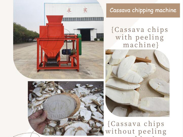 Medium capacity cassava slicer