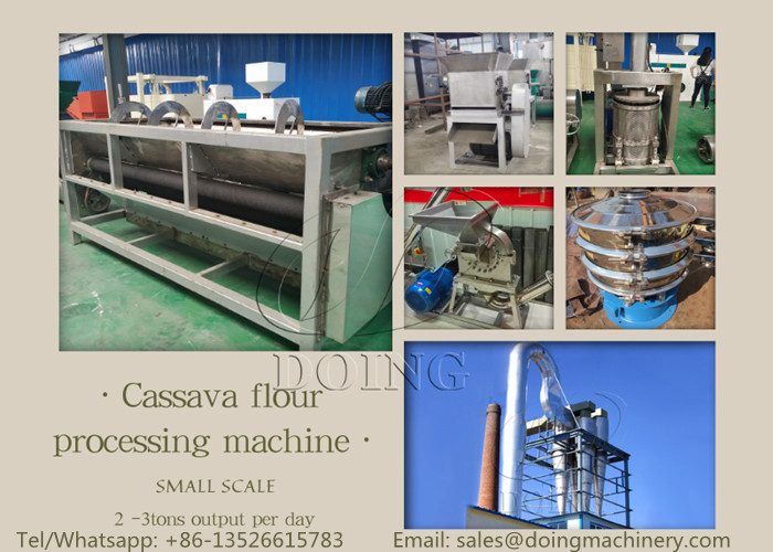 cassava powder processing line