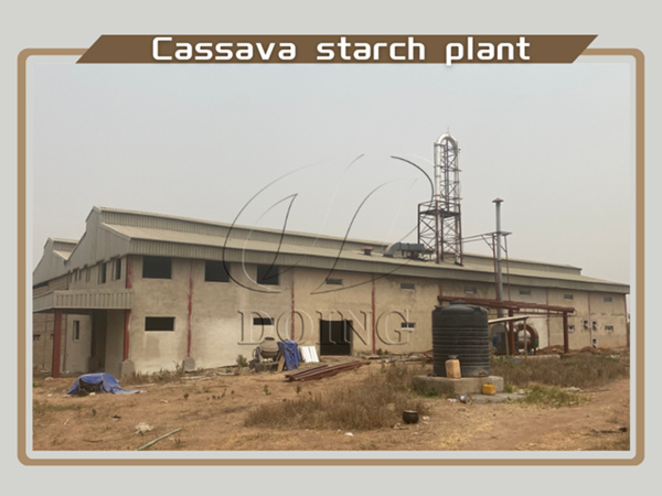 Small scale cassava starch project successfully installed in Oyo state of Nigeria