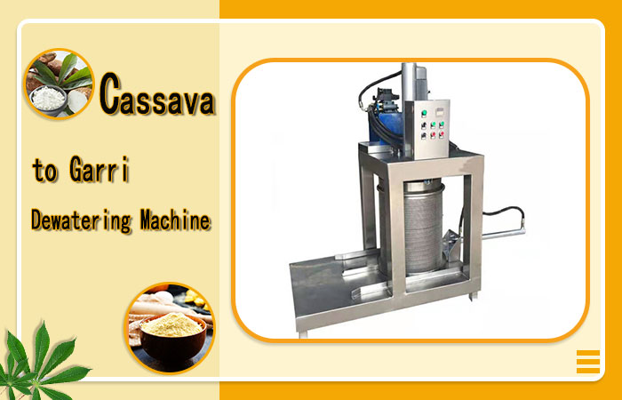 garri dewatering machine