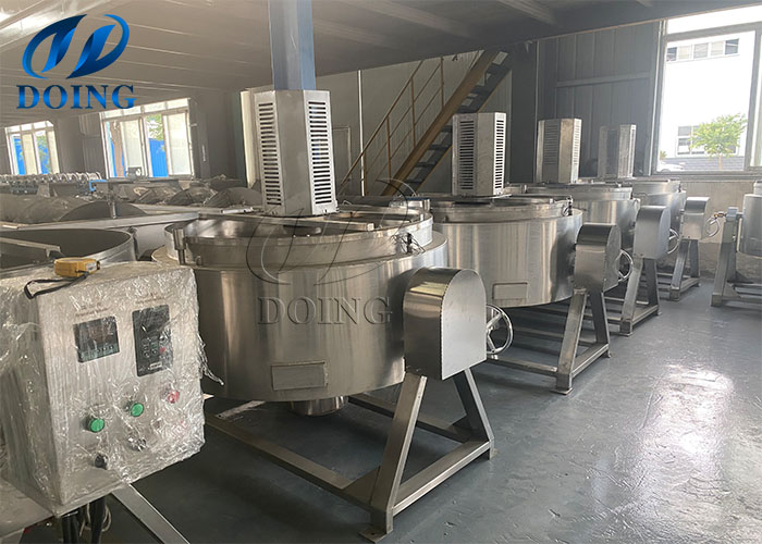 henan jinrui garri fryer with three heating systems