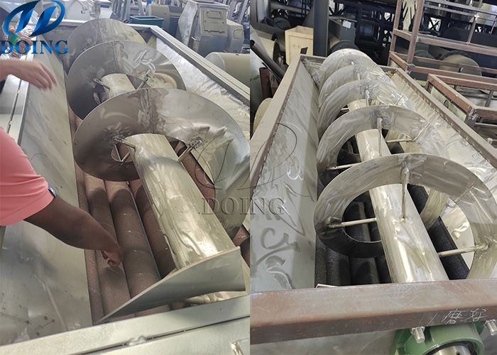 cassava peeler in garri production line