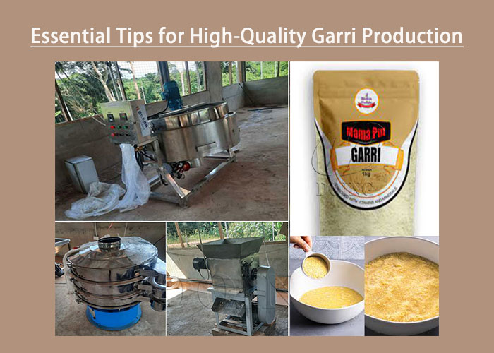 high-quality garri production project