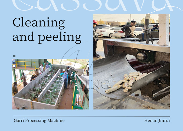 cassava processing machine