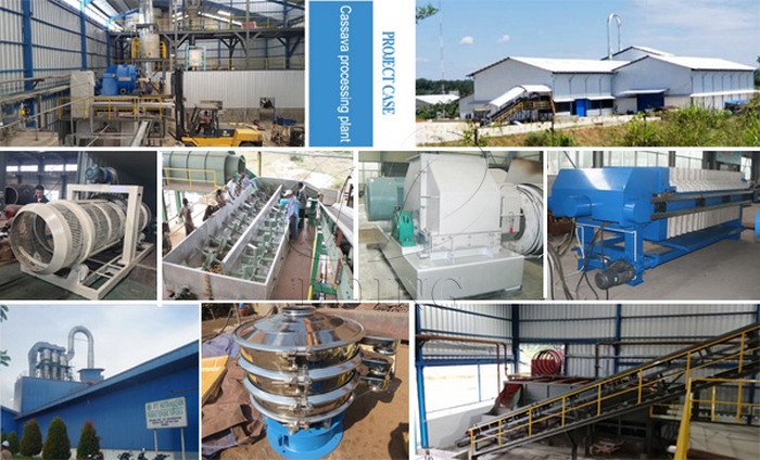 cassava powder making line