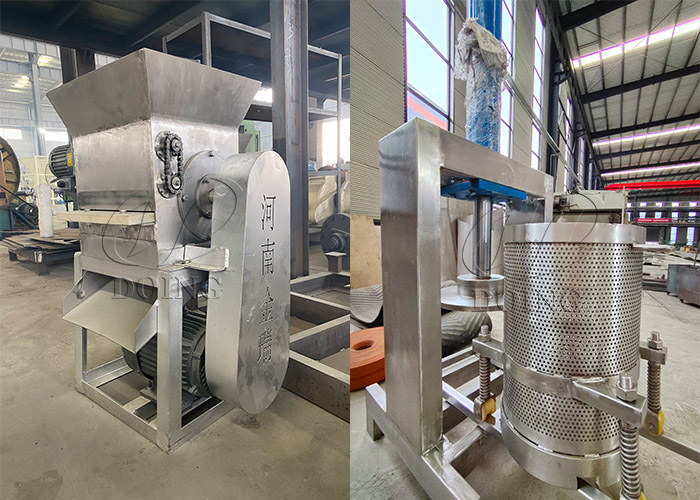 cassava grater and hydraulic press