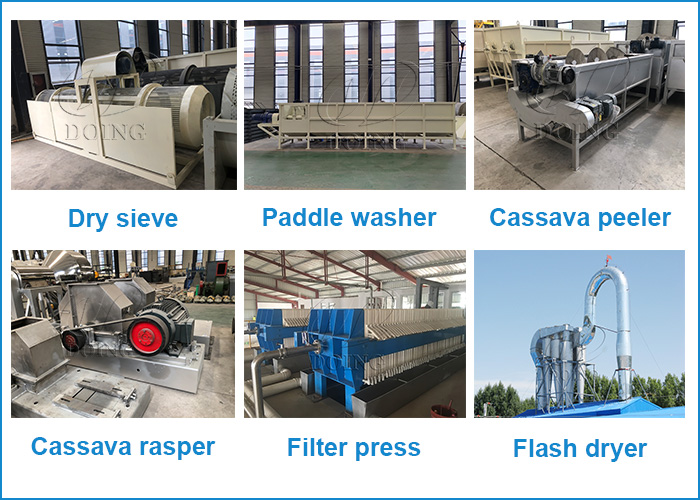 cassava starch production line