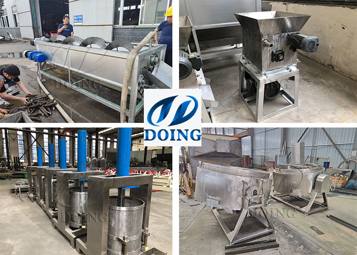 cassava processing machines