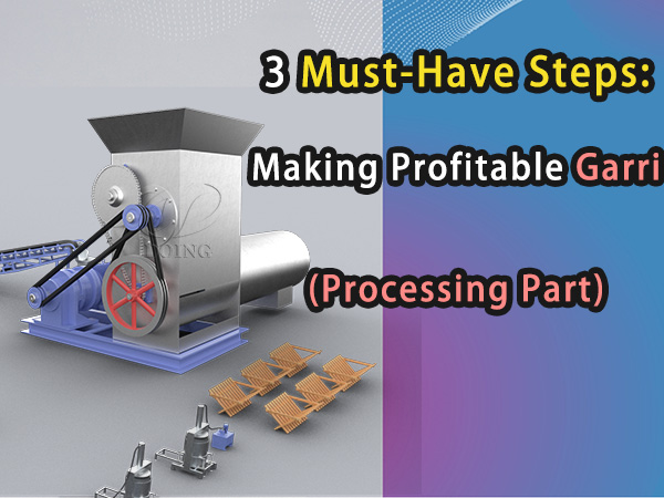 Cassava grater and presser works together to make quality garri Video Show