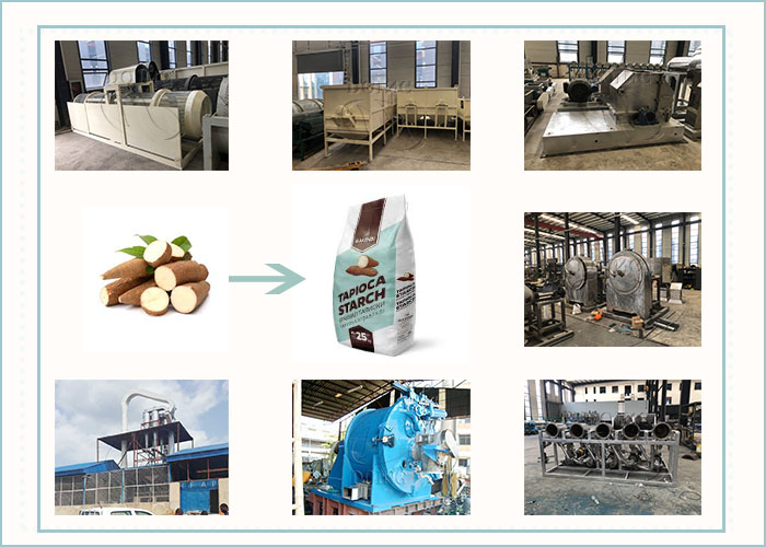 cassava starch processing line