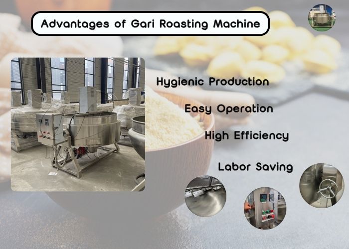 garri frying machine