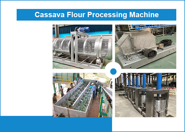 Cassava processing machine