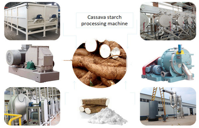 cassava starch processing machine
