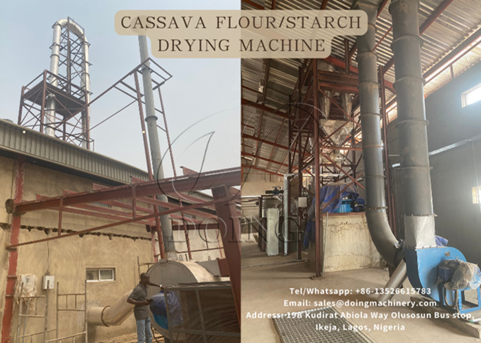 cassava drying machine