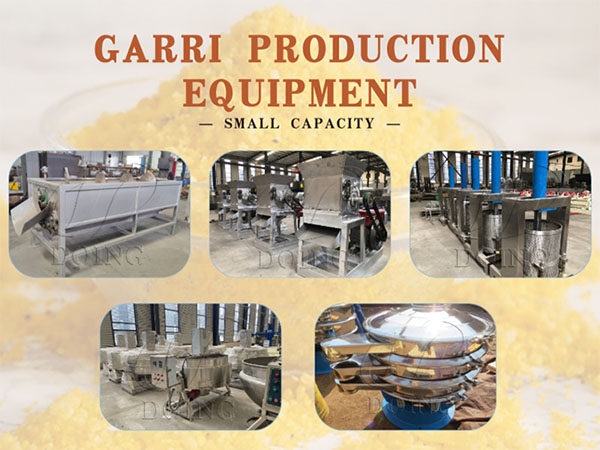 What is the Capacity and Price of Fully Automated Garri Processing Machines from Henan Jinrui?