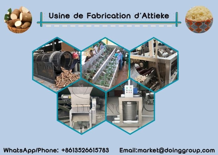 attieke processing equipment