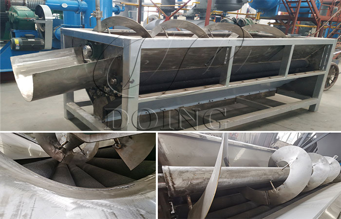 the details of cassava peeling machine