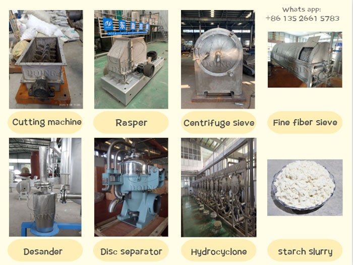 tapioca starch production line