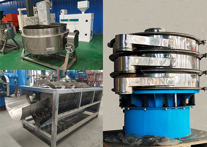 the main garri processing machine