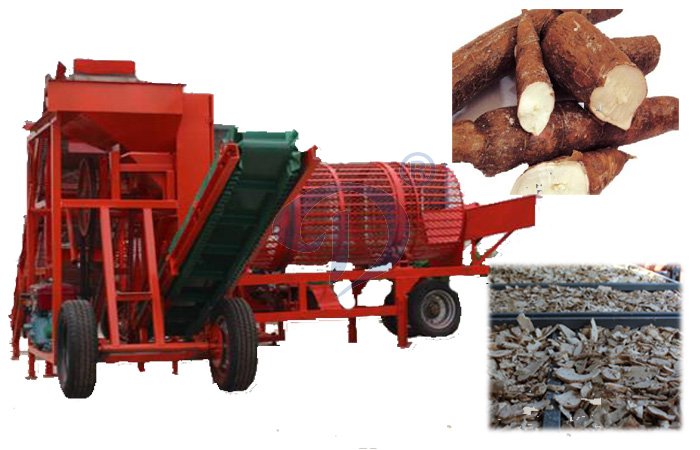 cassava chips machine