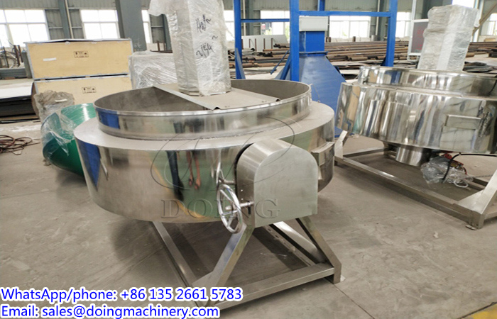 garri frying machine with stainless steel material