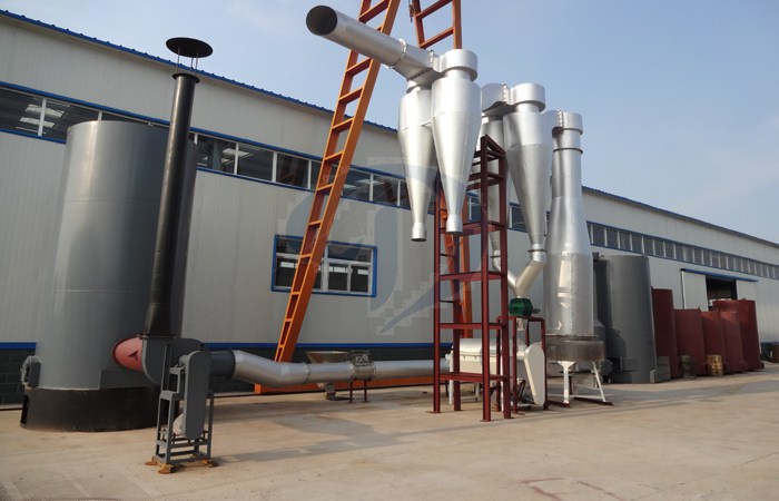 cassava flour drying machine